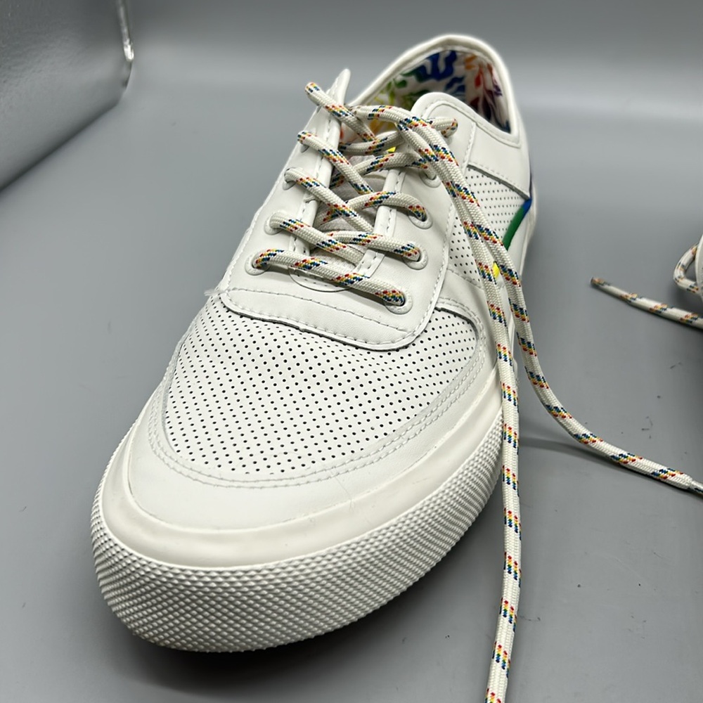 Sperry Men’s Soletide Pride Boat Leather Sneakers Sz 12 EUC - Picture 9 of 9